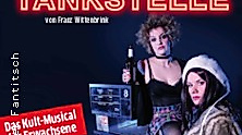 Nacht-Tankstelle