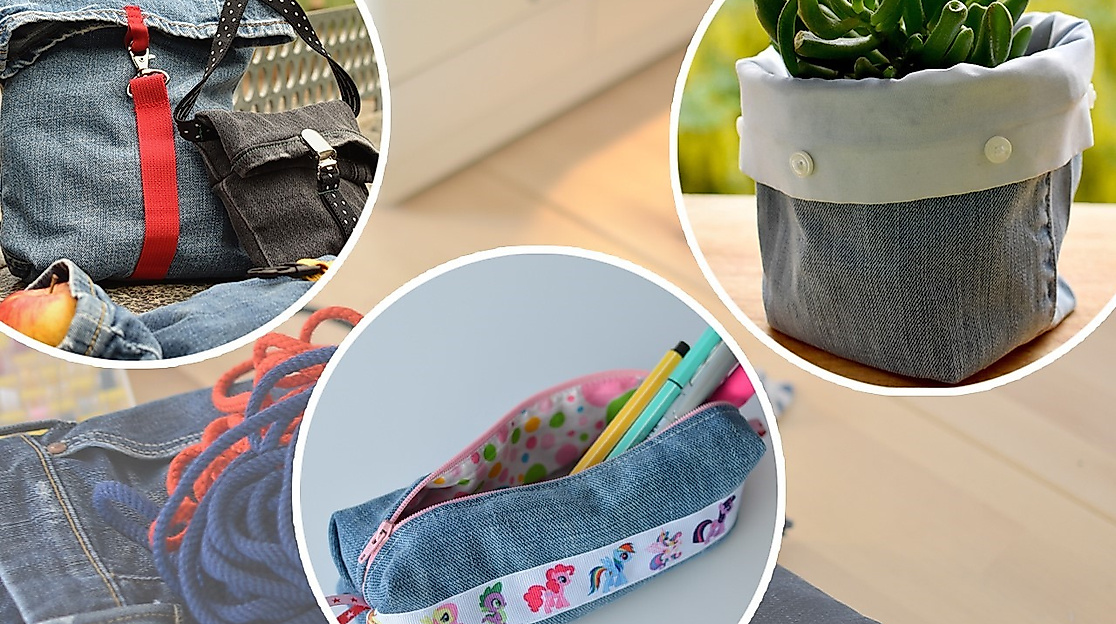 Näh-Workshop: Upcyceln und Reparieren mit Jeans