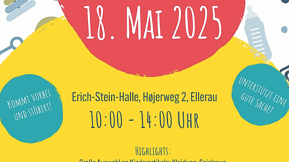 Flyer Flohmarkt "Rund ums Kind"