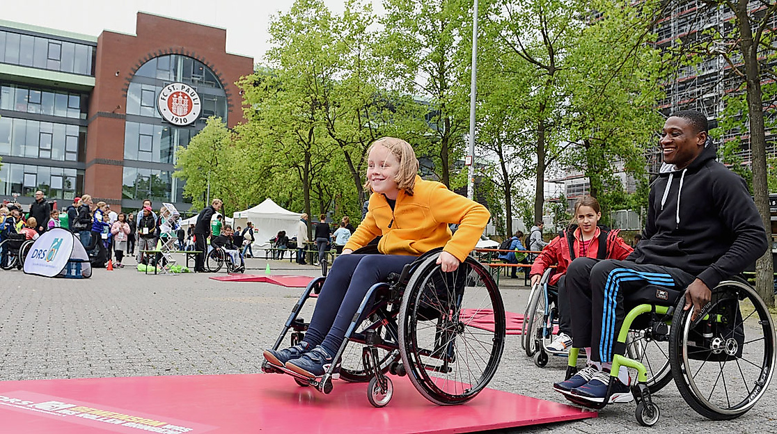 [Translate to English:] Inklusive Sportveranstaltungen in Hamburg