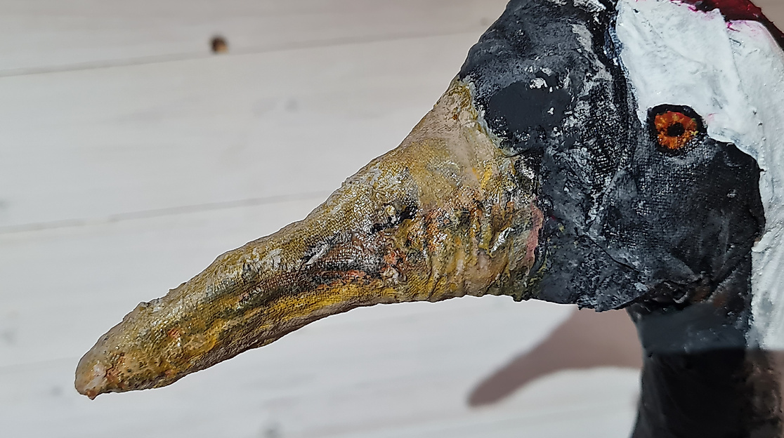 Kraniche und andere Wasservögel bilden einen Schwerpunkt in dieser Ausstellung.