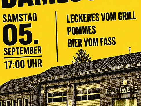 Grillfest der FF Damlos am 05.09.2026