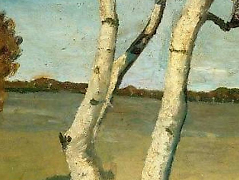 Tages-Ölmalkurs " Birkenträume in der Heidelandschaft "