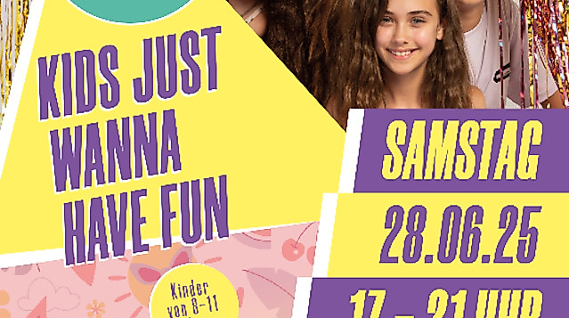 kids just wanna have fun - Die Party für alle zwischen 8 und 11 Jahren