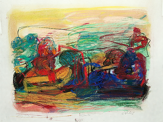 - Pastelle - Die Bilder sollen meine Handschrift tragen