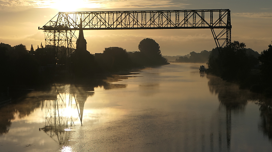 Saisonbeginn der Schwebefähre