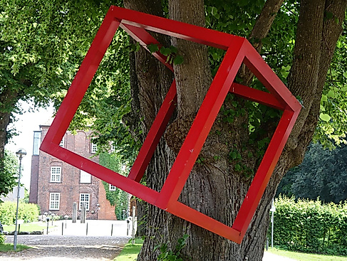 Kunstspaziergang im Park