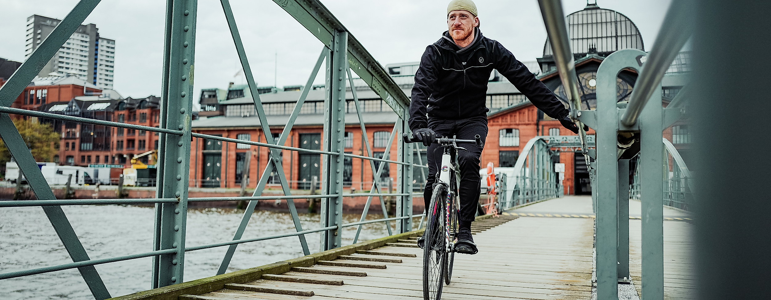 Fahrradfahren in Hamburg