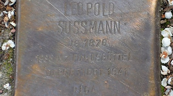 Stolperstein Leopold Sussmann