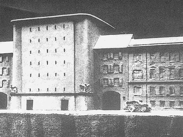 Entwurf für das Bunkerhaus Eimbütteler Straße 36