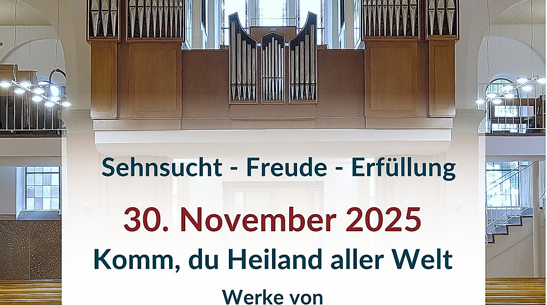 Orgelherbst 2025 St. Marien Haiawi Plakat