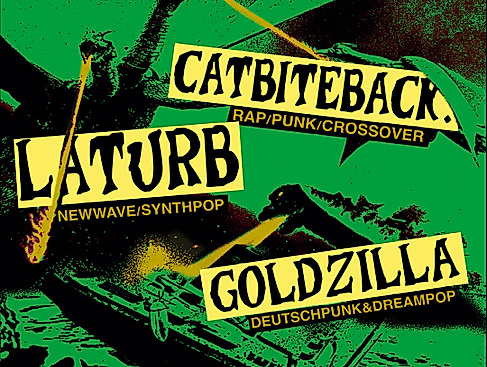 Laturb, Goldzilla, catbiteback