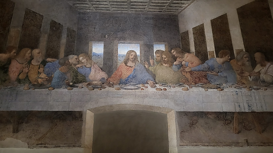 Leonardo da Vinci: Das letzte Abendmahl (Museo del Cenacolo Vinciano, Mailand)