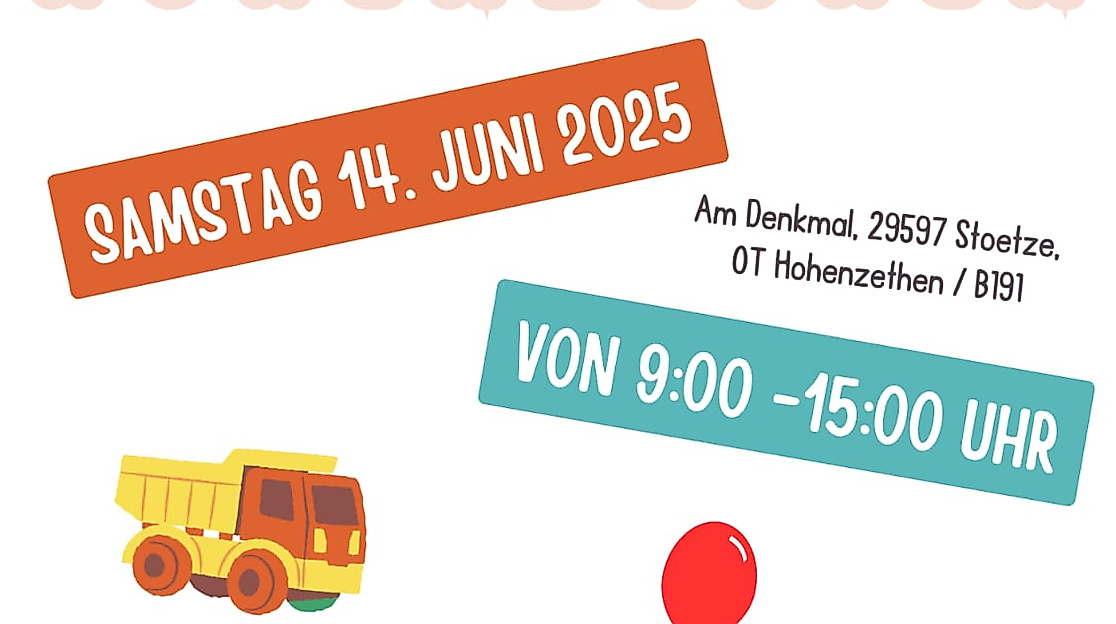 Flohmarkt 2025 Plakat