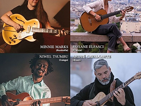 NACHT DER GITARREN - feat. Minnie Marks, Roxane Elfasci, Niwel Tsumbu, Andrè Cavalcante