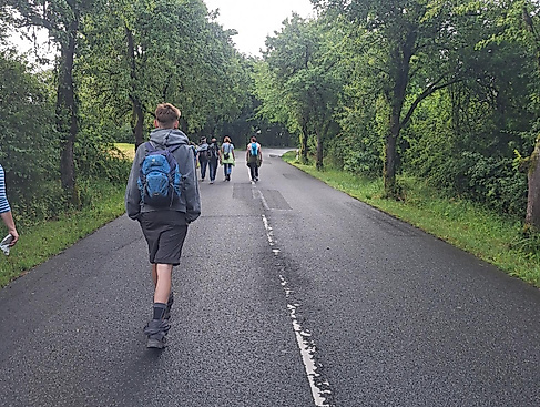 Pilgerwanderung "Grenzen damals und heute"