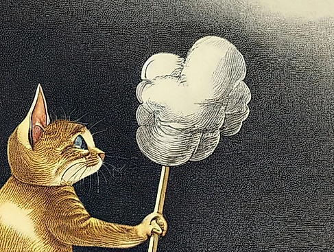 Cat in the Clouds