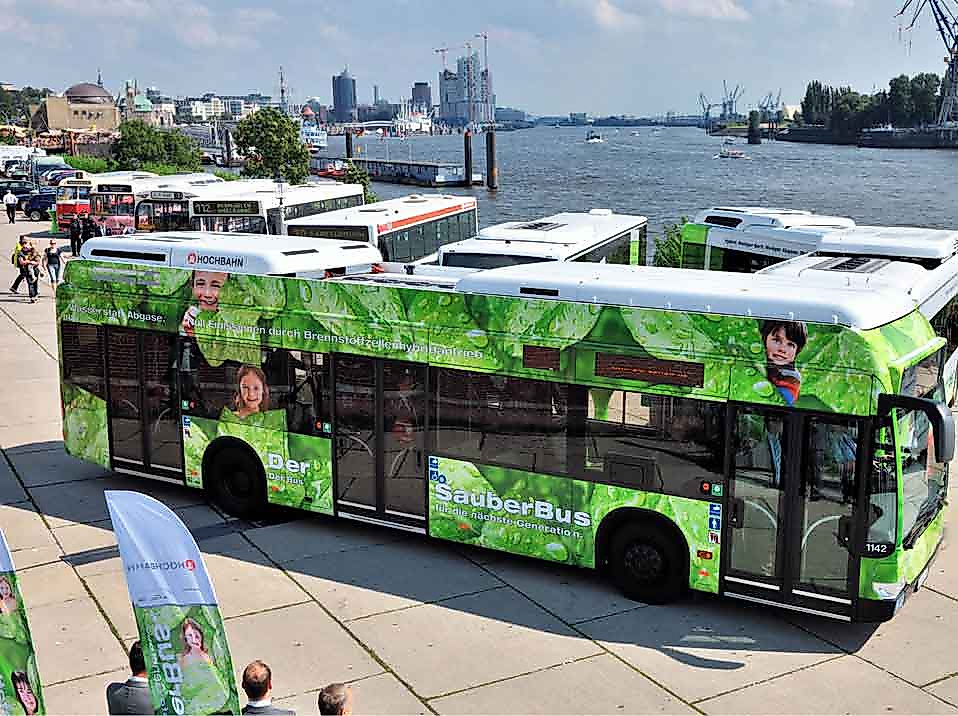 Busparkplätze in Hamburg