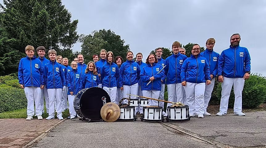 50 Jahre Musikzug Blau-Weiß Wesselburen
