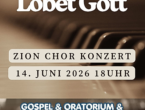 Einladungsplakat zum Konzert am 14.06.2026