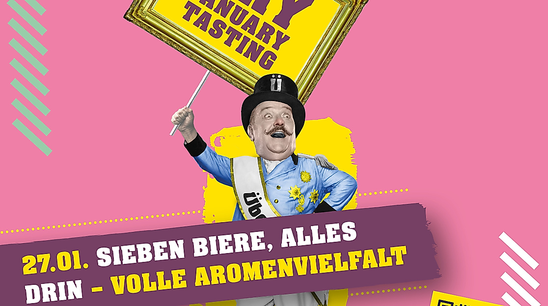 Dry January Tasting im ÜberQuell BrewPub – Sieben Biere, volle Aromenvielfalt