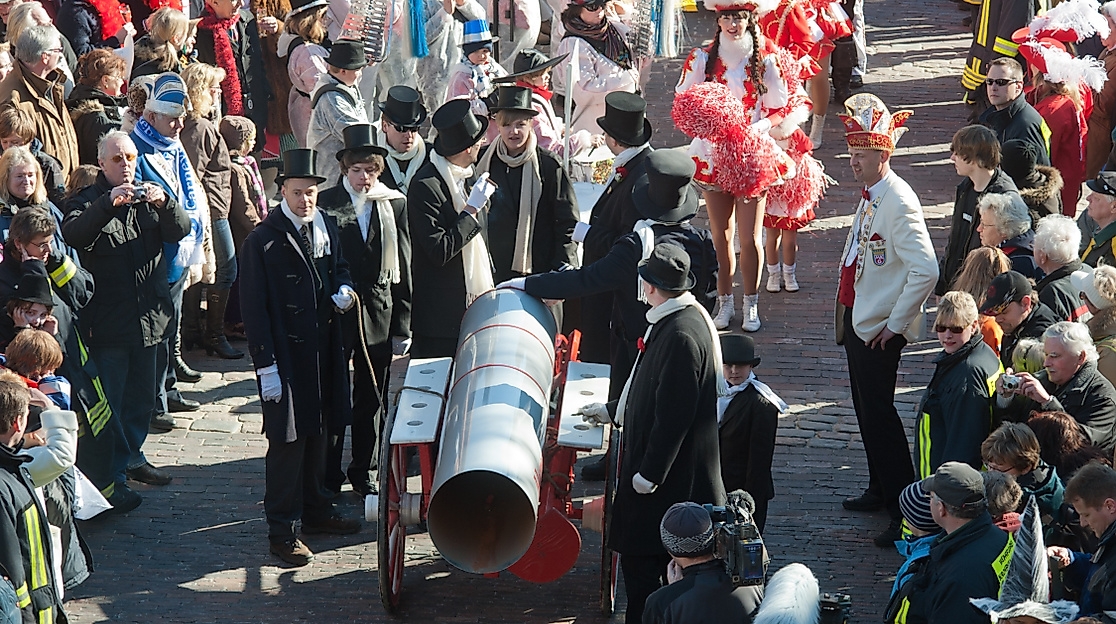 Rosenmontag in Marne
