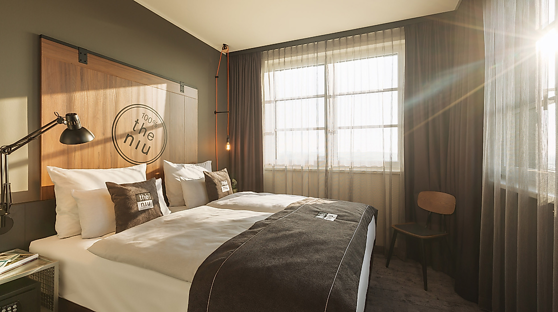 Holiday Inn - the niu Bricks Hamburg: Doppelzimmer