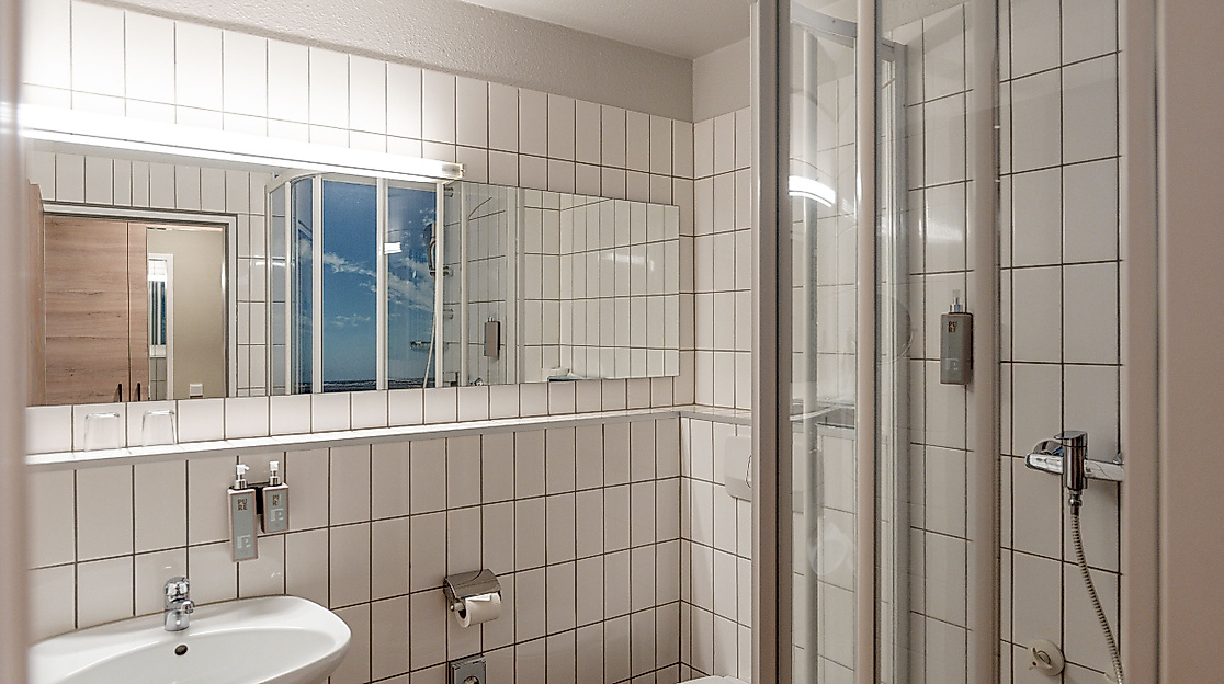 Hotel Engel Hamburg: Badezimmer Standard
