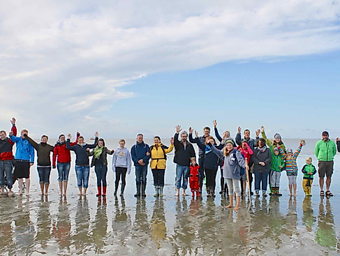 Wattwanderung in Büsum: Weltnaturerbe Wattenmeer
