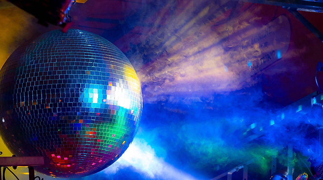 Seifenblasendisco