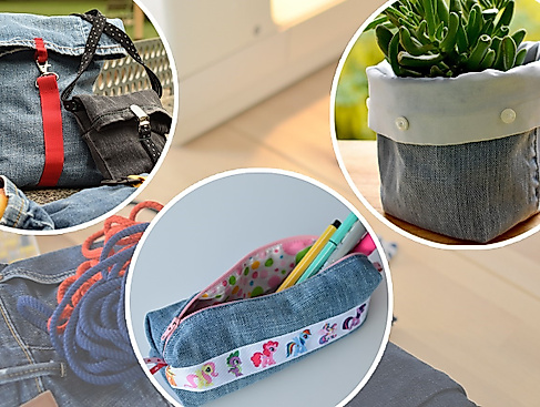 Näh-Workshop: Upcyceln und Reparieren mit Jeans