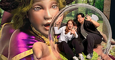 Mindways 3D TrickArt Wizard of the Forest Foto Mindways GmbH