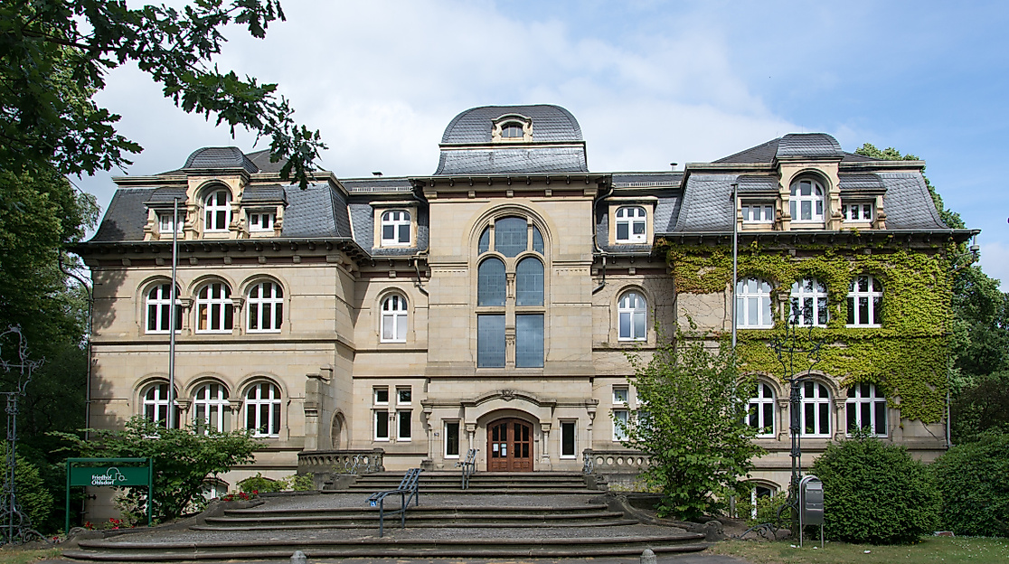 Friedhof Ohlsdorf Verwaltungsgebäude