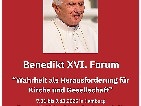 Benedikt XVI. Forum Hamburg - Wahrheit als Herausforderung für Kirche und Gesellschaft