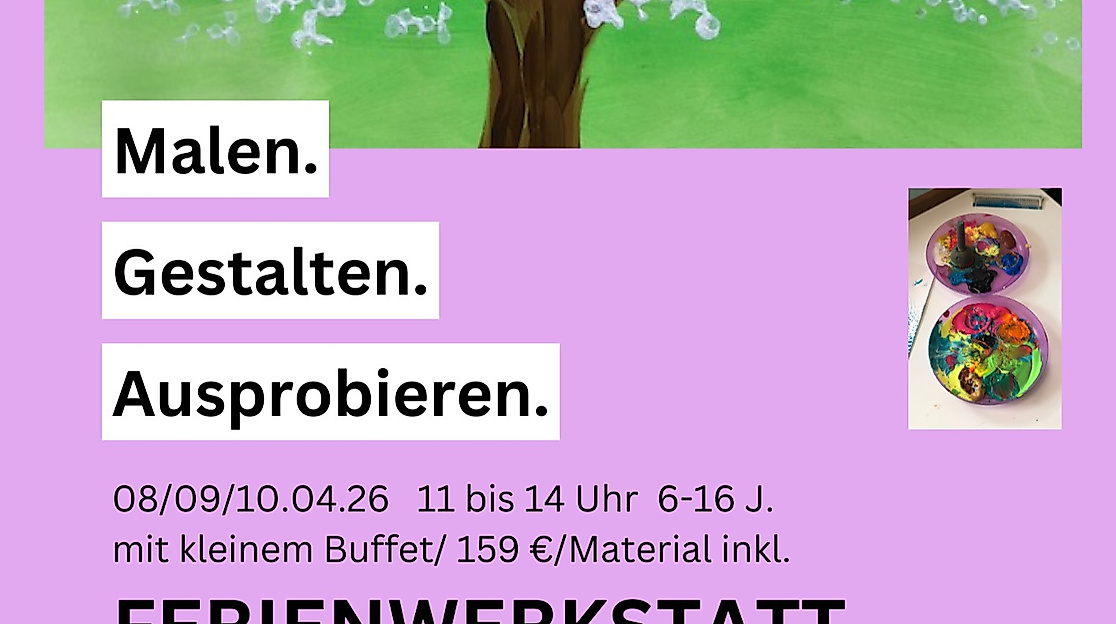 Ferienwerkstattplakat