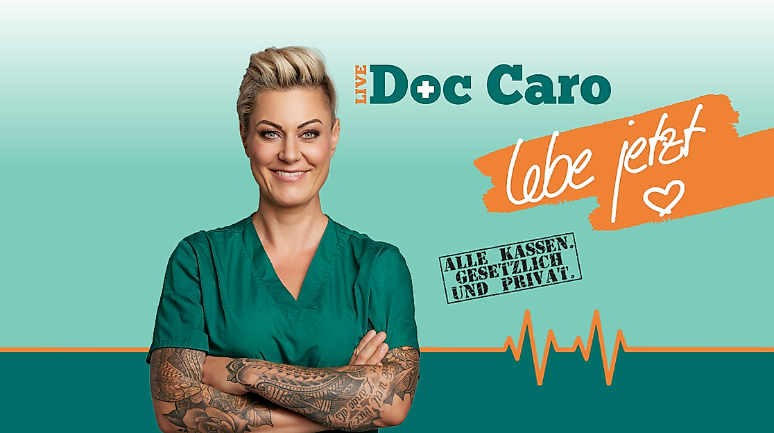 Doc Caro LIVE - Lebe jetzt! - Lachen auf Rezept