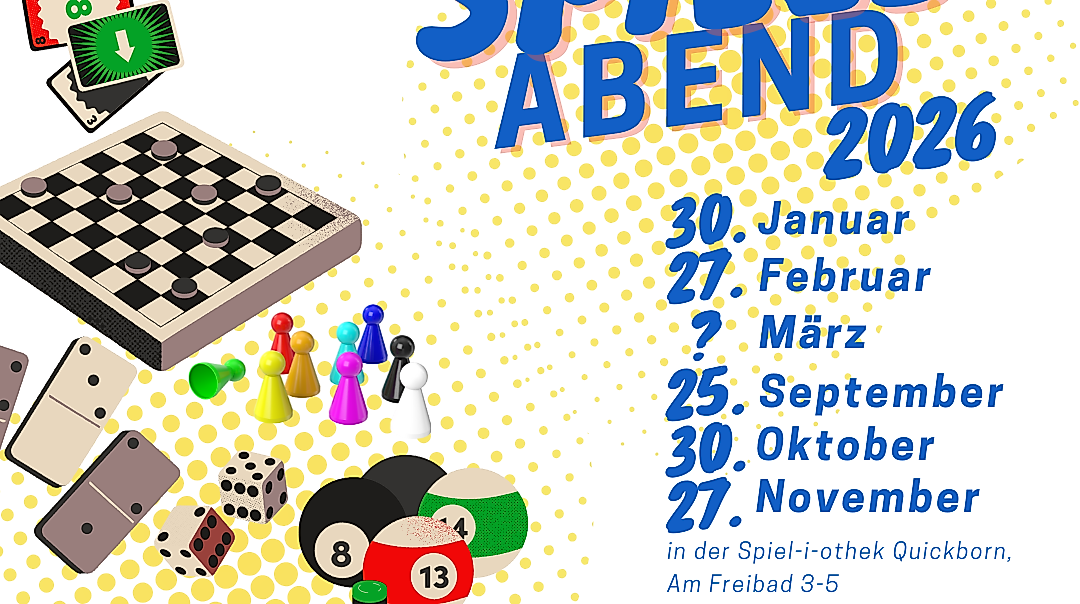 Übersicht Termine Spieleabend 2026