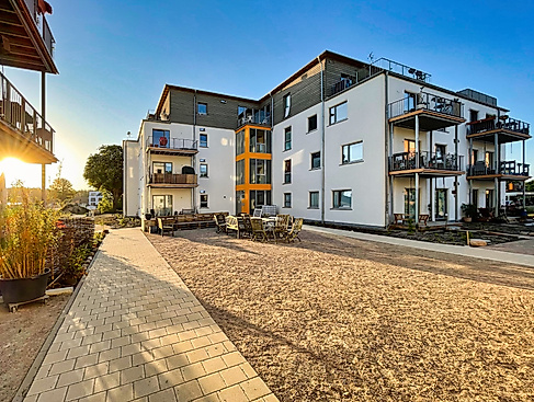 BV querbeet Hofblick zum Südhaus