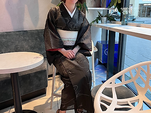Luise Helmecke, Kimono-Expertin im Kimono Club Hamburg