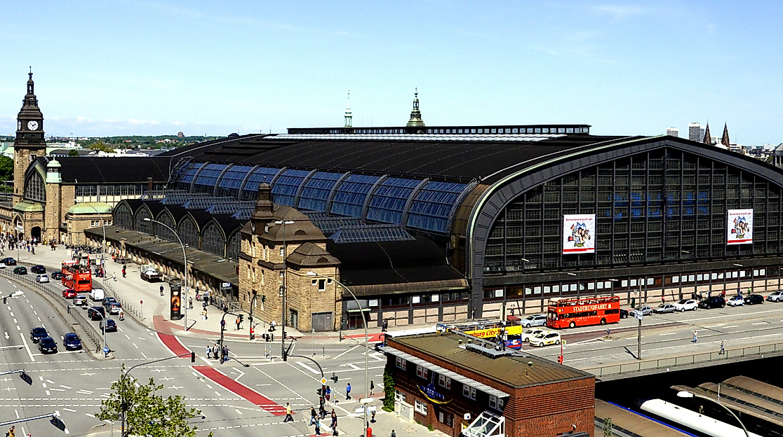 Der Hamburger Hauptbahnhof