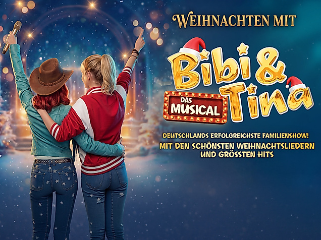 Logo Weihnachten mit Bibi und Tina - Das Musical