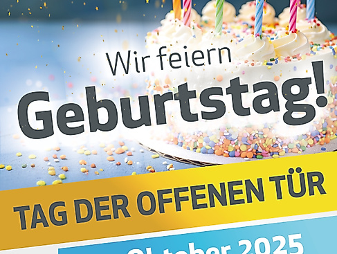 Plakat Tag der offenen Tür Langen 11.10.2025