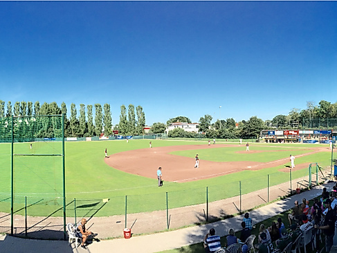 Der Baseballpark der Hamburg Stealers
