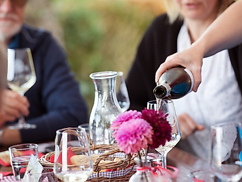 Käse & Wein im Weinkeller