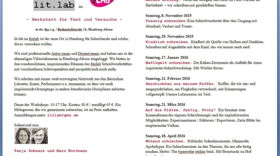 2025-09-12 - Zweiter Litlab-Flyer als Bilddatei