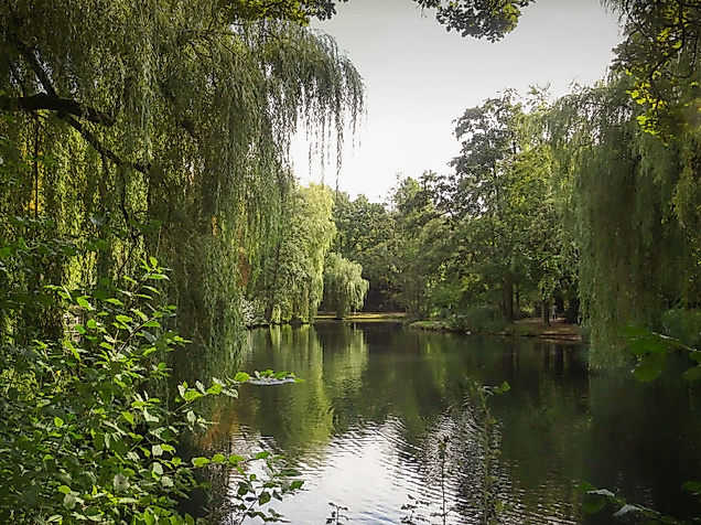 Eimsbütteler Park am Weiher