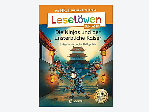Für Grundschulen: "Die Ninjas und der unsterbliche Kaiser"- Lesung von Stütze & Vorbach (Kopie)
