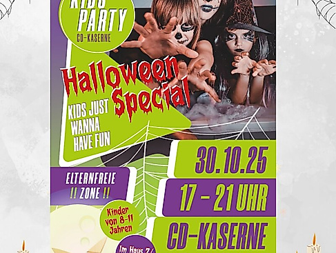 kids just wanna have fun - Die Halloweenparty für alle zwischen 8 und 11 Jahren