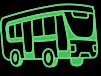 Grüner Bus