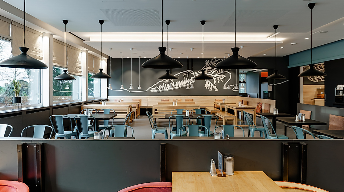sylc. Apartmenthotel GmbH Hamburg: Frühstücksbereich